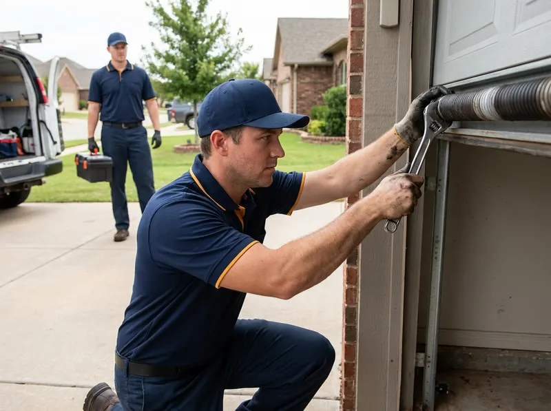 Emergency After-Hours Garage Door Repair in Mustang, OK