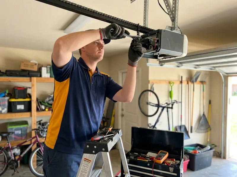 Garage Door Opener Repair in Mustang, OK
